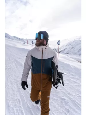 Pánska lyžiarska bunda NORDBLANC NIVAL NBWJM7923 modrá