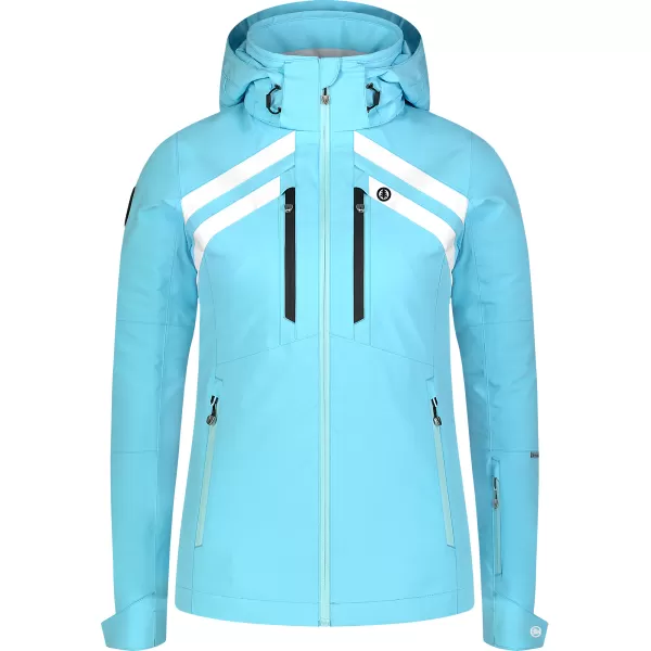  Dámska lyžiarska bunda NORDBLANC CREVASSE NBWJL7932 SVETLO modrá 