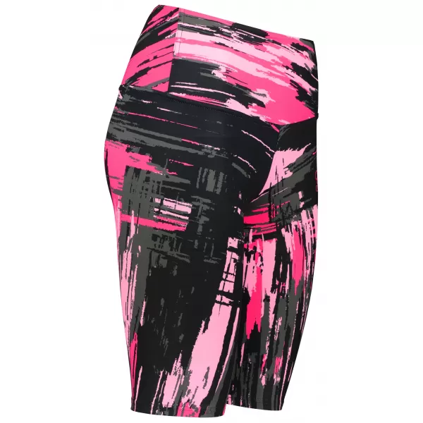  Dámské legíny nad kolena premium ALTISPORT VOJ/ALW010LEG02 ČERNÁ/SVĚTLE RŮŽOVÁ 