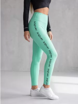 Dámske dlhé legíny premium ALTISPORT VOJ/ALW021LEG01 TYRKYSOVÁ