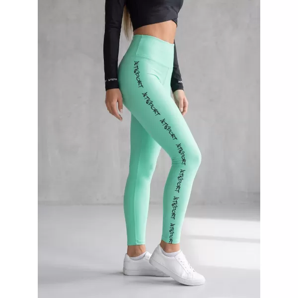  Dámske dlhé legíny premium ALTISPORT VOJ/ALW021LEG01 TYRKYSOVÁ 