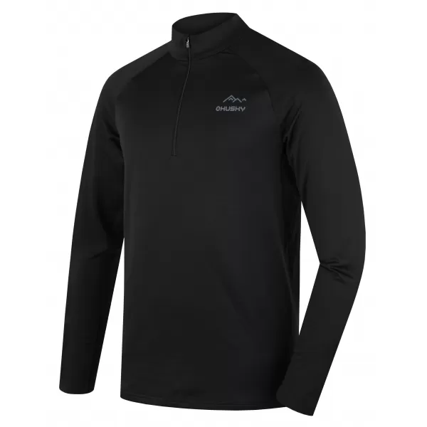  Pánske termo tričko HUSKY TROMI ZIP M BLACK 