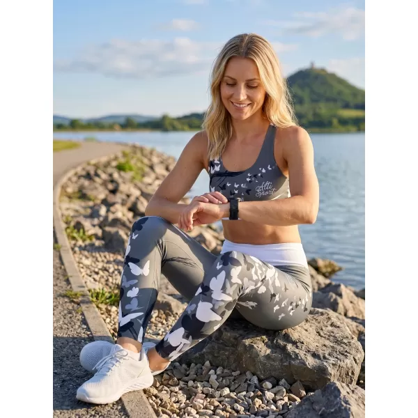  Dámska športová podprsenka premium ALTISPORT VOJ/ALW022POD01 sivá 