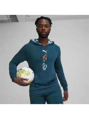Pánska mikina PUMA NJR CREATIVITY LOGO HOODY 658955-13 MODRÁ