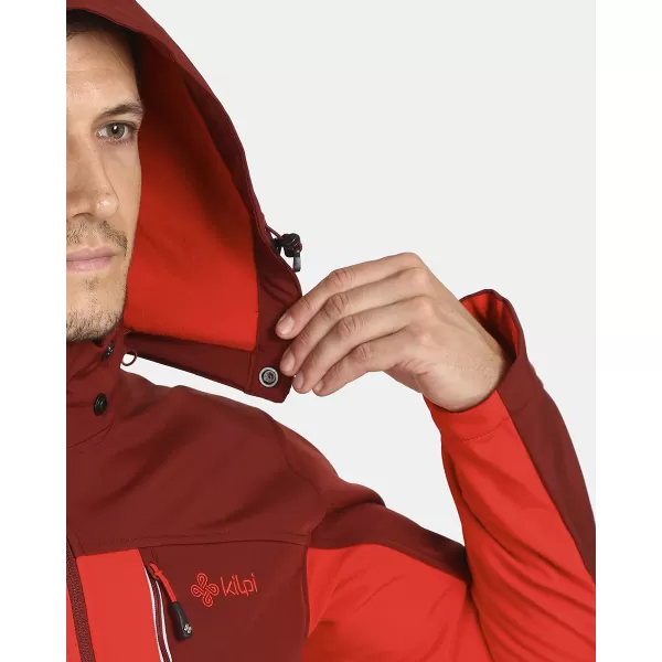  Pánska softshellová bunda KILPI RAVIO-M UM0126KI červená 