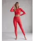 Dámske dlhé legíny premium ALTISPORT VOJ/ALW021LEG01 červená