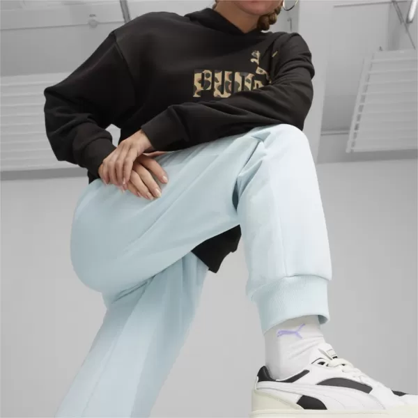  Dámske nohavice PUMA ESS+ SMALL LOGO HW PANTS TR 678744-22 BLUE 