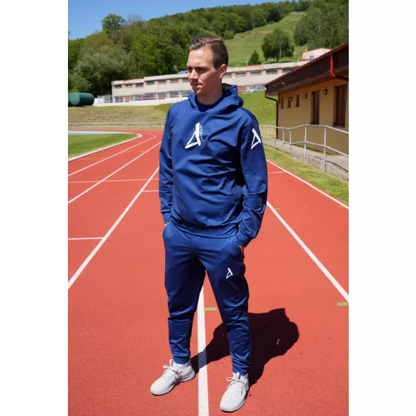  Unisex prémiové funkčné tepláky ALTISPORT VOJ/ALM013TEP01 NÁMORNÍCKA MODRÁ 
