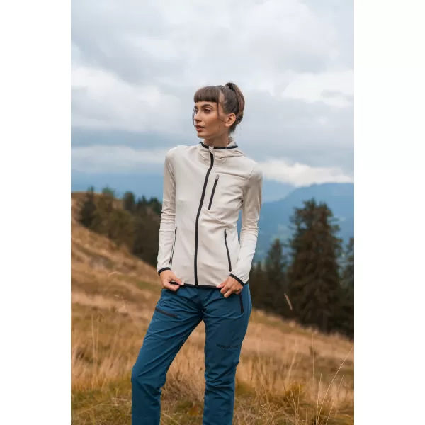  Dámske nepremokavé outdoorové nohavice NORDBLANC PEACEFUL NBFPL7961 modrá 
