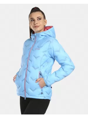 Dámska páperová bunda KILPI ALBERTA-W UL0134KI modrá