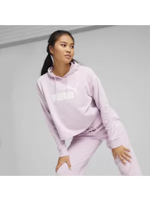 Dámska mikina PUMA ESS CROPPED LOGO HOODIE TR 586870-60 PINK