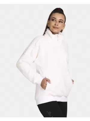 Dámska hrejivá mikina KILPI LIVAE-W UL0214KI biela