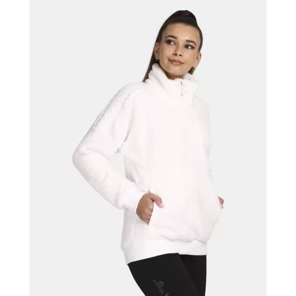  Dámska hrejivá mikina KILPI LIVAE-W UL0214KI biela 
