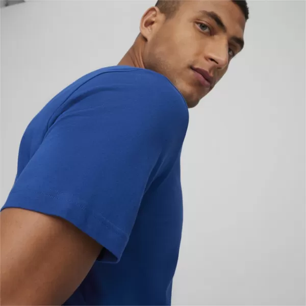  Pánske tričko PUMA ESS LOGO TEE 586667-59 BLUE 