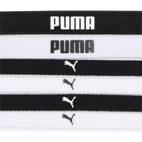  Dámska čelenka PUMA AT SPORTBANDS (6PCS) 053452-09 BLACK 