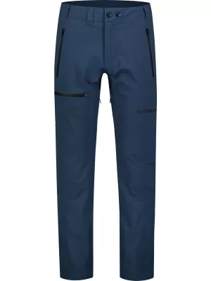 Pánske nepremokavé outdoorové nohavice NORDBLANC ZESTILY NBFPM7960 TMAVO modrá