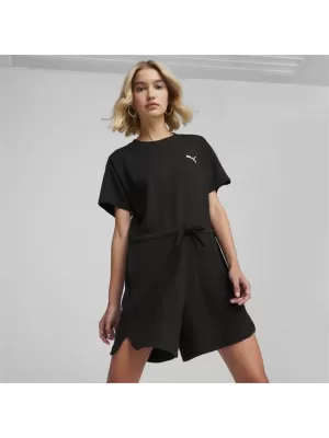 Dámsky overal PUMA HER SHORT JUMPSUIT 677891-01 BLACK