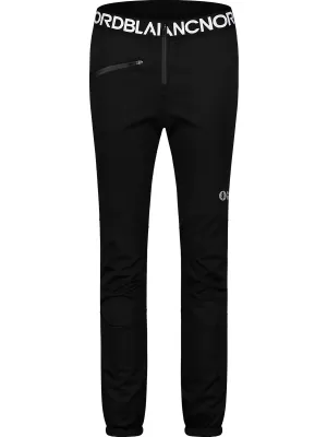 Dámske zateplené softshell nohavice NORDBLANC TASK NBWPL7990 čierna