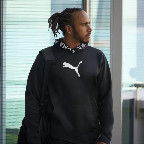  Pánska mikina PUMA TRAIN PWR FLEECE HOODIE 520893-01 BLACK 