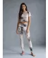 Dámske dlhé legíny premium ALTISPORT VOJ/ALW001LEG01 hnedá