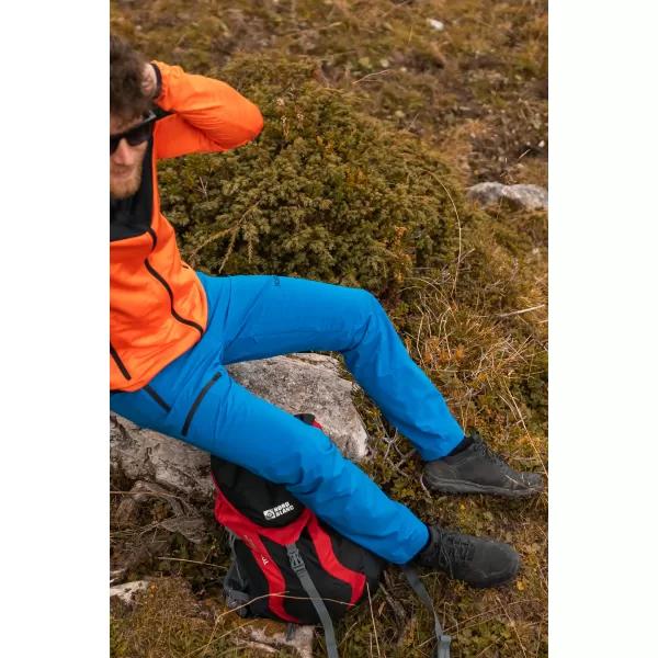  Pánske nepremokavé outdoorové nohavice NORDBLANC ZESTILY NBFPM7960 modrá 