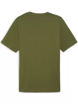 Pánske tričko PUMA ESS+ 2 COL SMALL LOGO TEE 674470-33 GREEN