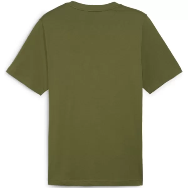  Pánske tričko PUMA ESS+ 2 COL SMALL LOGO TEE 674470-33 GREEN 