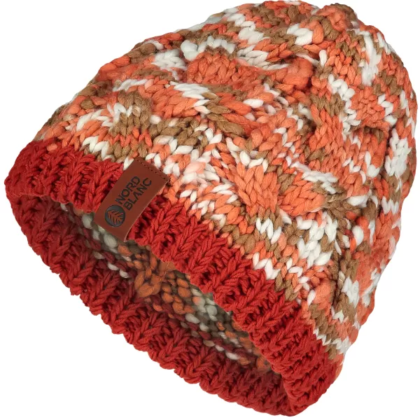  Dámska čiapka NORDBLANC KNIT NBWHK7795 červená 