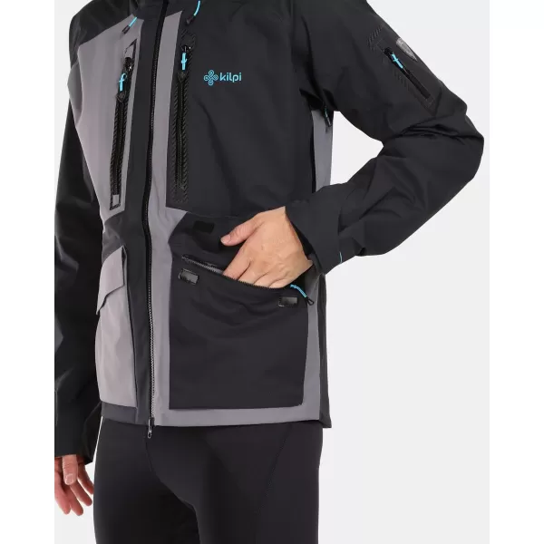  Pánska bunda KILPI LTD ARCHER-M UM0140KI čierna 