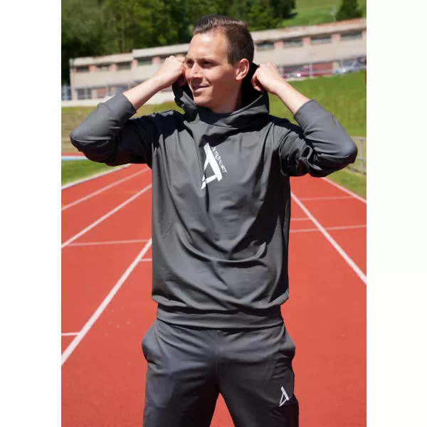  Pánska prémiová funkčná mikina ALTISPORT VOJ/ALM013MI01 SIVÁ 