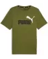 Pánske tričko PUMA ESS+ 2 COL LOGO TEE 586759-35 GREEN