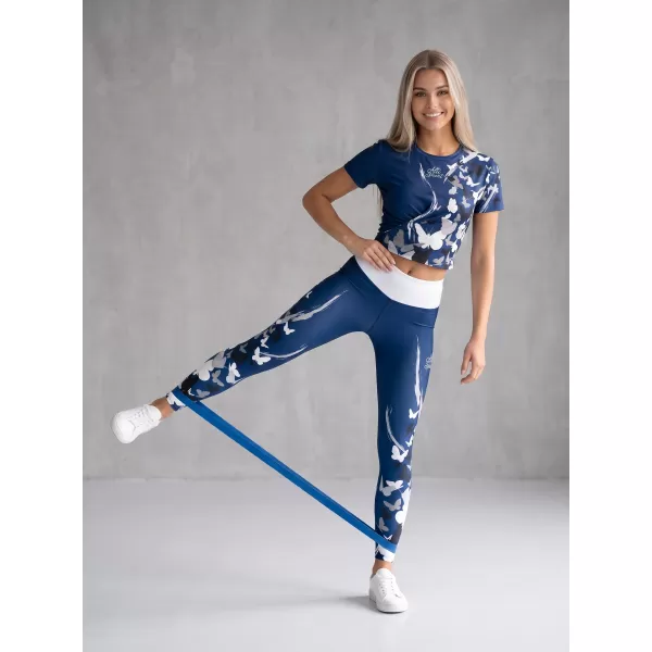  Dámske dlhé legíny premium ALTISPORT VOJ/ALW022LEG01 NAVY 