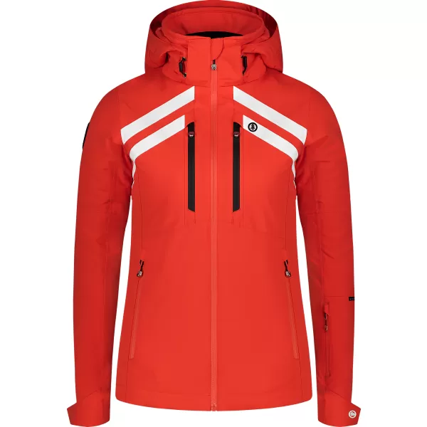  Dámska lyžiarska bunda NORDBLANC CREVASSE NBWJL7932 ORANŽOVÝ ATRAMENT 