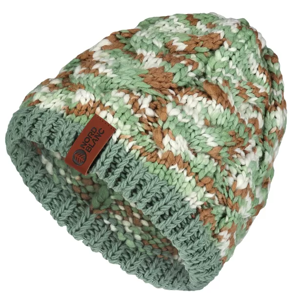  Dámska čiapka NORDBLANC KNIT NBWHK7795 SVETLO zelená 