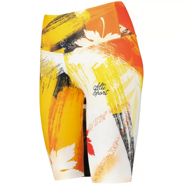  Dámské legíny nad kolena premium ALTISPORT VOJ/ALW019LEG02 ORANŽOVÁ 
