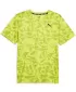 Pánske tričko PUMA TRAIN FAV AOP TEE 525169-39 GREEN