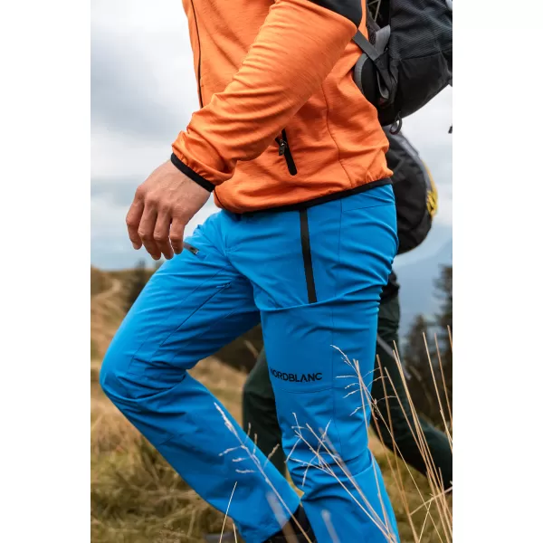  Pánske nepremokavé outdoorové nohavice NORDBLANC ZESTILY NBFPM7960 modrá 