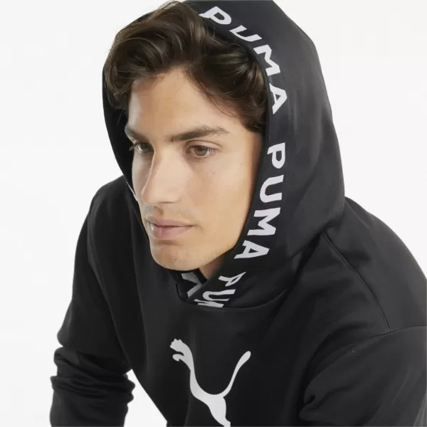  Pánska mikina PUMA TRAIN PWR FLEECE HOODIE 520893-01 BLACK 