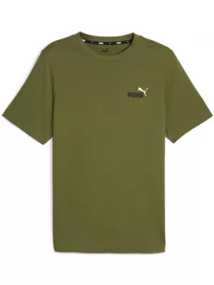 Pánske tričko PUMA ESS+ 2 COL SMALL LOGO TEE 674470-33 GREEN