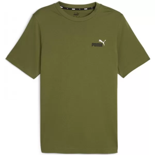  Pánske tričko PUMA ESS+ 2 COL SMALL LOGO TEE 674470-33 GREEN 
