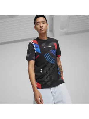 Pánske tričko PUMA BMW MMS AOP TEE 624153-01 BLACK