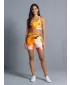 Dámske krátke legíny premium ALTISPORT VOJ/ALW019LEG03 oranžová