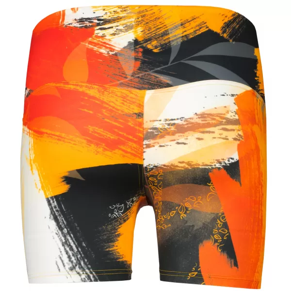  Dámske krátke legíny premium ALTISPORT VOJ/ALW019LEG03 oranžová 
