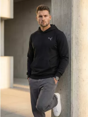 Pánska mikina PUMA BETTER ESSENTIALS HOODIE 675978-01 BLACK