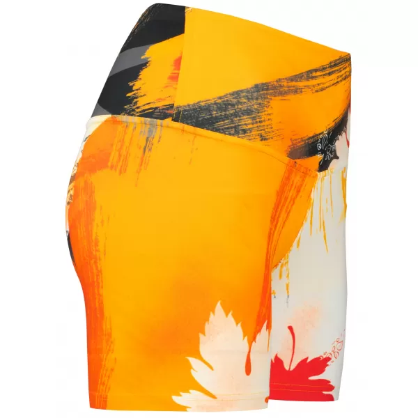  Dámske krátke legíny premium ALTISPORT VOJ/ALW019LEG03 oranžová 