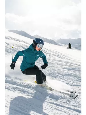 Dámska lyžiarska bunda NORDBLANC ICING NBWJL7931 zelená