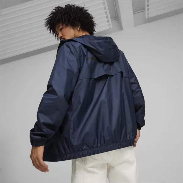  Pánska vetrovka PUMA ESS SOLID WINDBREAKER 847484-14 BLUE 