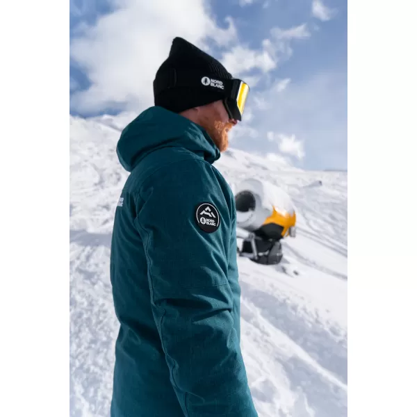  Pánska lyžiarska bunda NORDBLANC OFFHAND NBWJM7927 zelená 