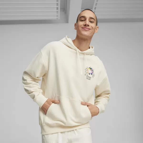  Pánska mikina PUMA DOWNTOWN GRAPHIC HOODIE 624361-99 ASSORTED COLOURS 