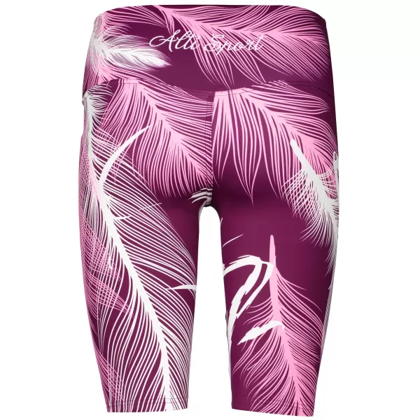  Dámske legíny nad kolená premium ALTISPORT VOJ/ALW001LEG02 FUCHSIOVÁ 